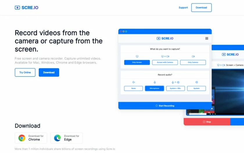 Best Free Chrome Screen Recorder with audio5