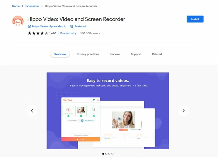 Best Free Chrome Screen Recorder with audio9