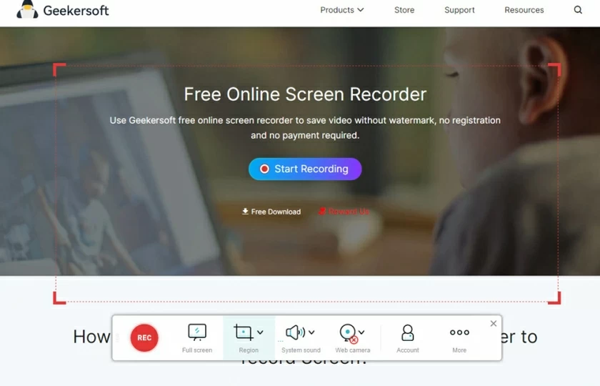 Best free online screen recorder with webcam for Chrome2