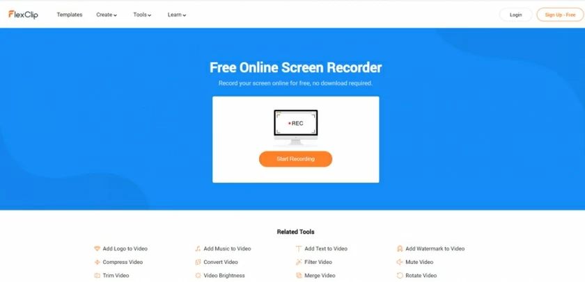 Best free online screen recorder with webcam for Chrome6