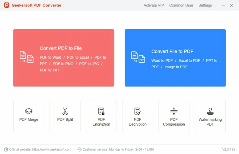 Convert Word to PDF