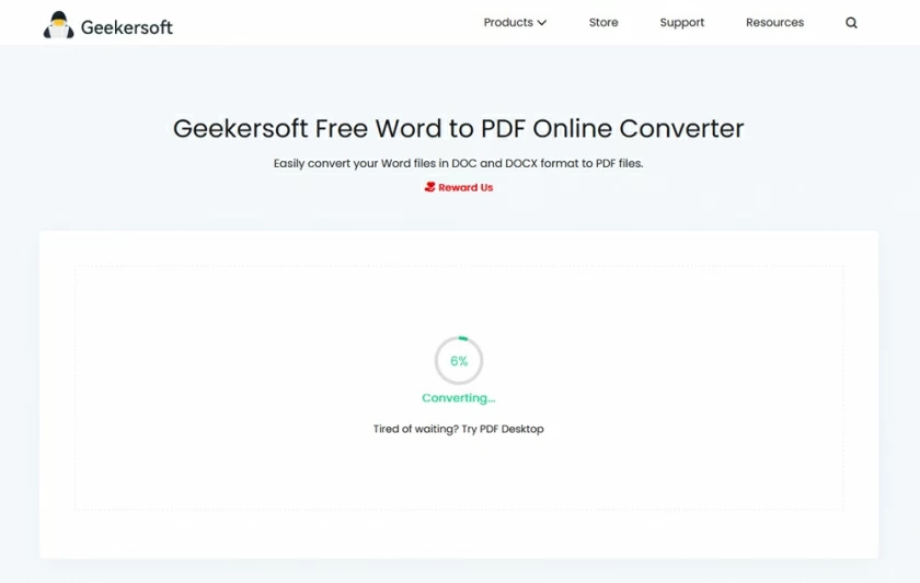 Convert Word to PDF9