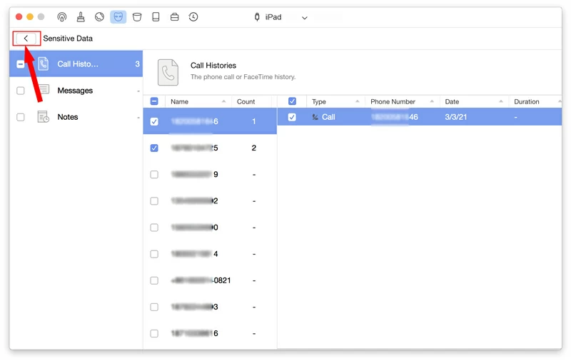 delete contacts on iphone4
