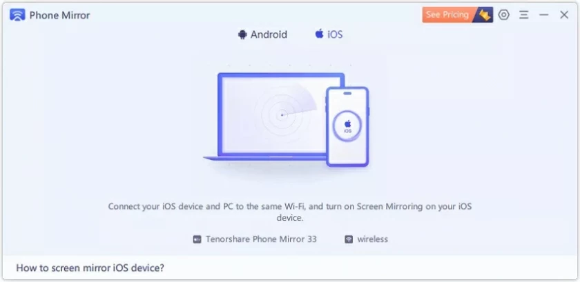 Effective Ways on How to Mirror iPhone to Windows PC/Mac 2