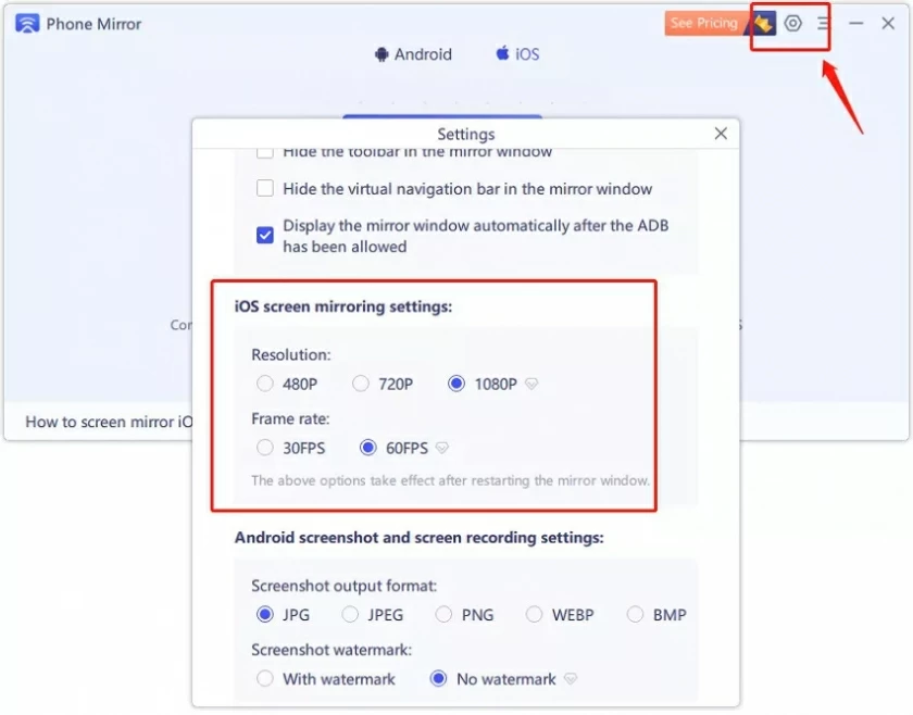 Effective Ways on How to Mirror iPhone to Windows PC/Mac 4