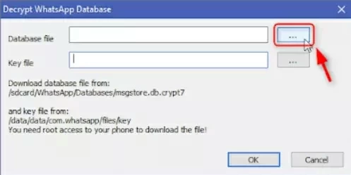 Effective Ways to Decrypt WhatsApp DataBase3
