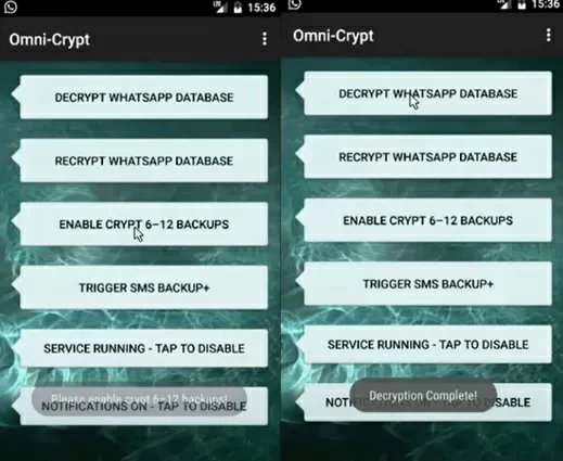 Effective Ways to Decrypt WhatsApp DataBase9