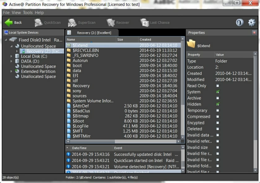 Evaluation of the best 10 partition data recovery software7