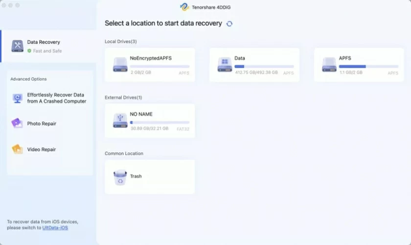 Free Data Recovery Software for macOS