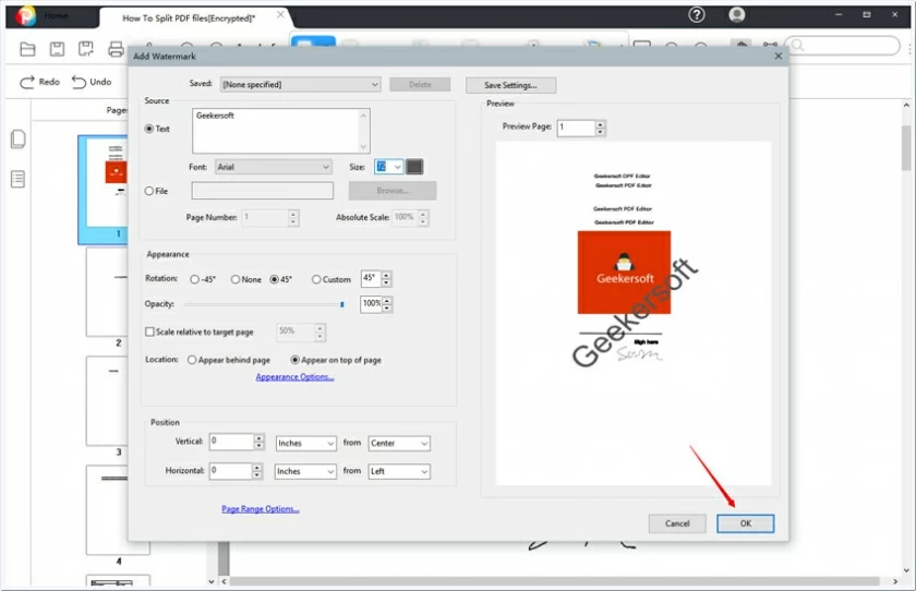 How to Add Watermark to PDF2