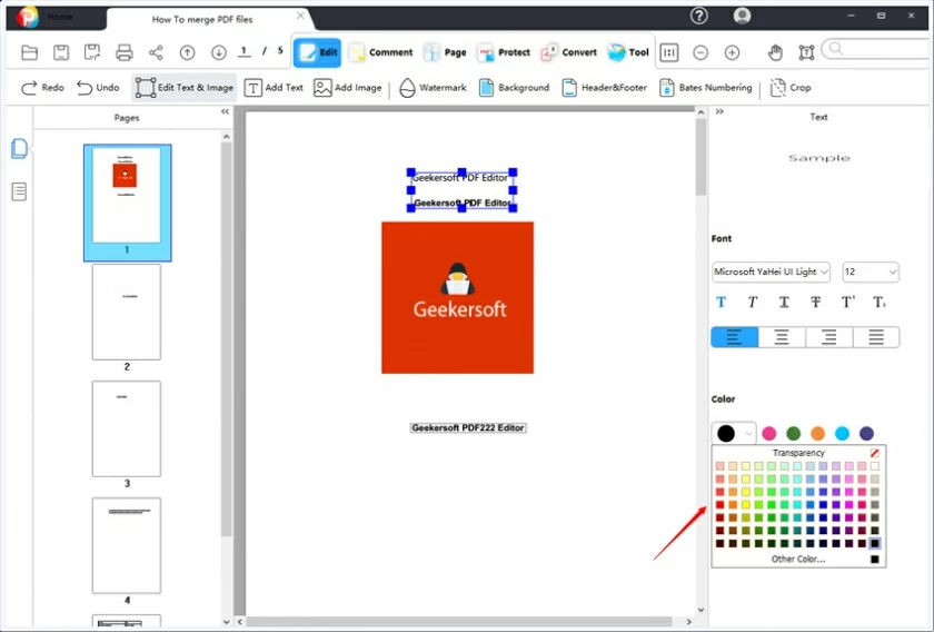 How to Change PDF Color2