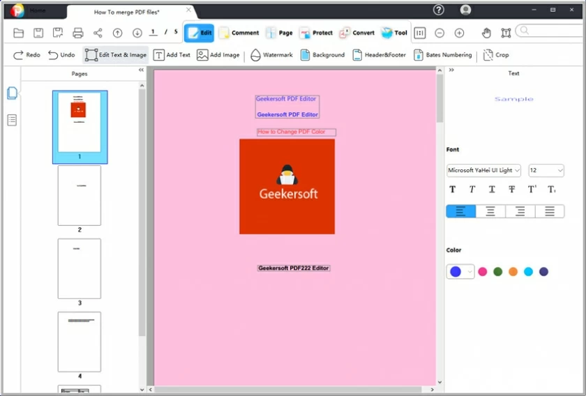 How to Change PDF Color9