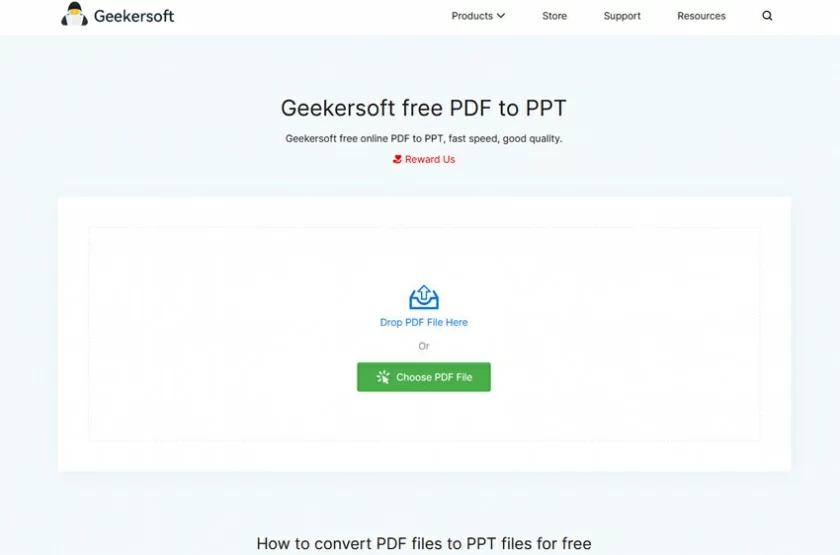 How to Convert PDF to PPT