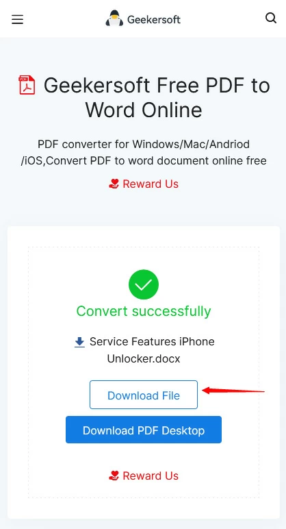 How to convert pdf to word on iPhone/iPad4