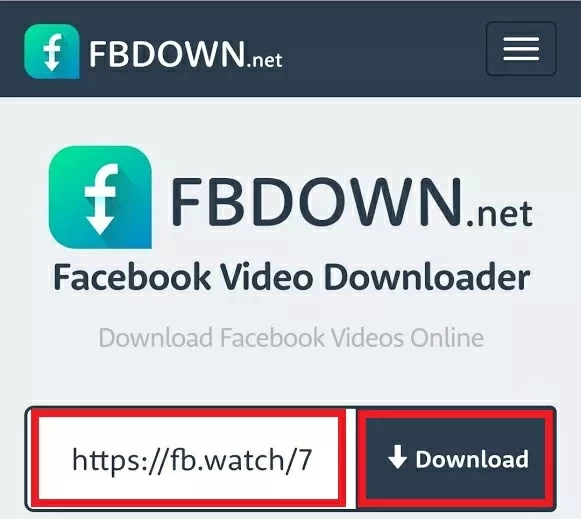 How to download/save video from facebook8
