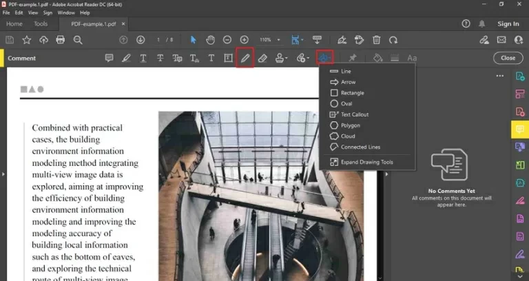 How to Draw on PDF4
