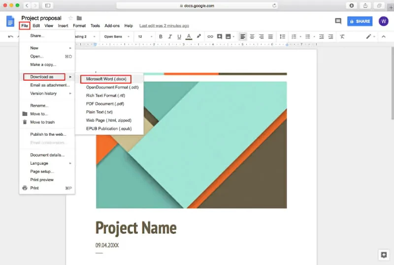 How to Easily Convert PDF to Word on Mac Free3