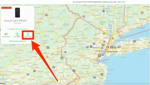 How to factory reset iPhone without password4