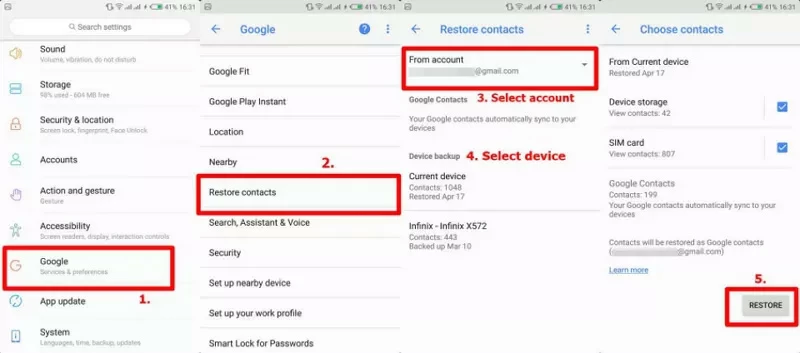 How to Recover Contacts from Android Phone after Factory Reset with/without Backup6