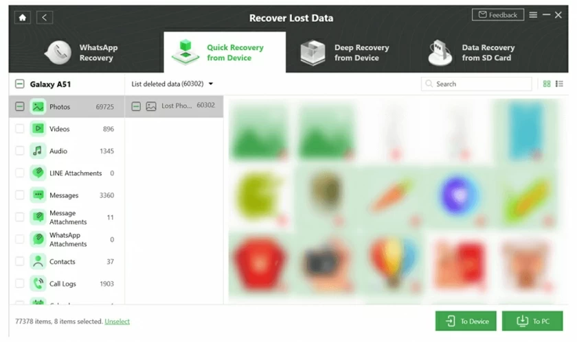 How to recover data after factory reset android without backup5