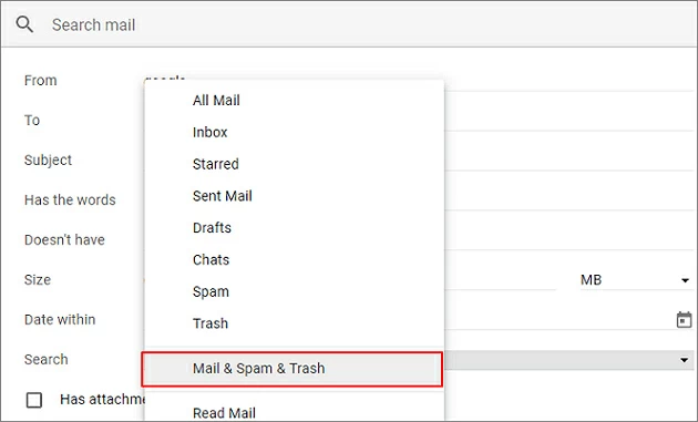 How to Recover Permanently Deleted Emails from Gmail3