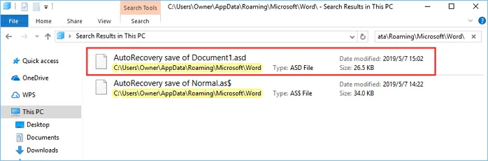 How to Recover Unsaved Word Document4
