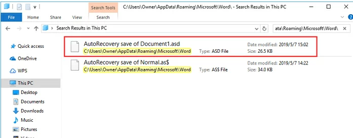 How to Recover Unsaved Word Document8