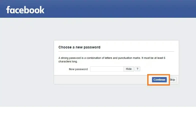 How to Reset Facebook Password without Email and Phone Number3