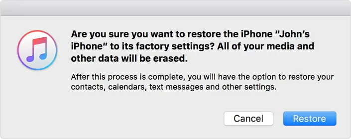 How to Reset iPhone without Apple ID Password5
