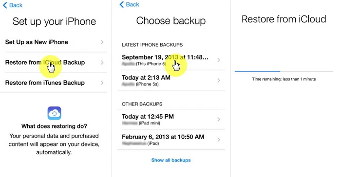 How to Restore iMessages from iCloud6