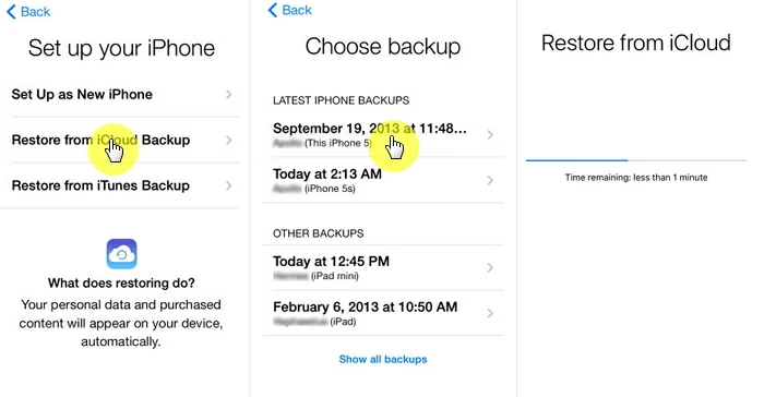 How to Restore iMessages from iCloud