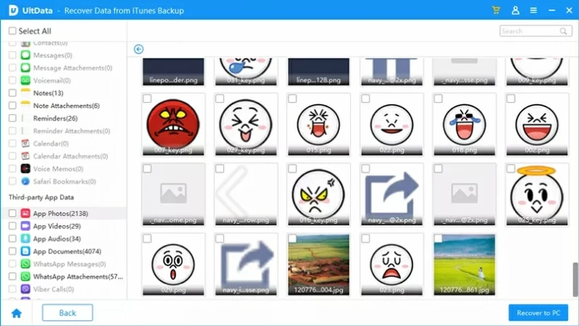 How to recover iOS file data 12