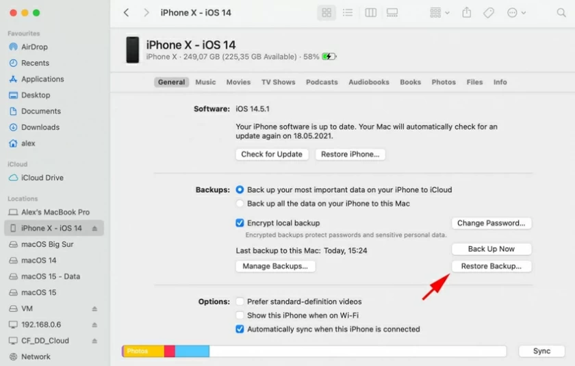 How to retrieve deleted messages on iphone10