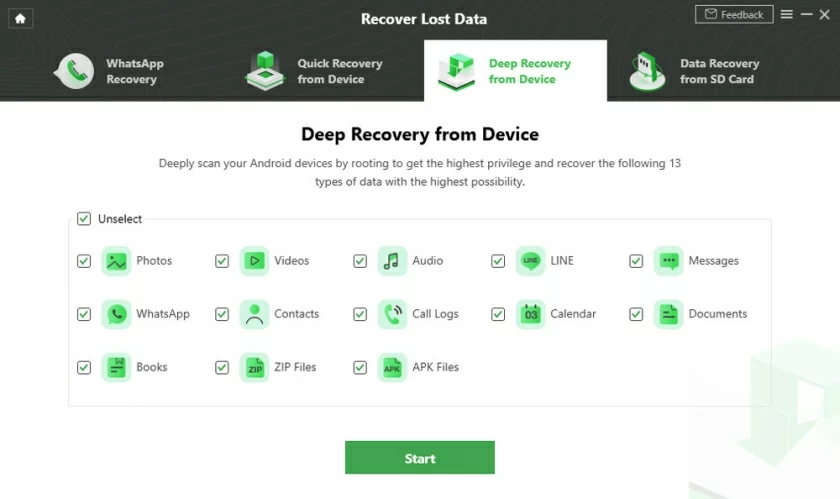 How to retrieve deleted photos on samsung5