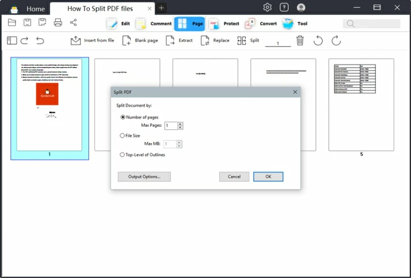 How to Split PDF Quickly1