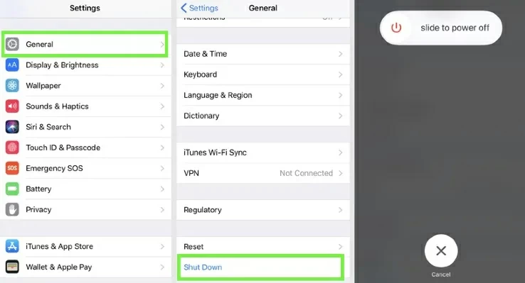 How to Turn Off iPhone without Touch Screen Effectively3