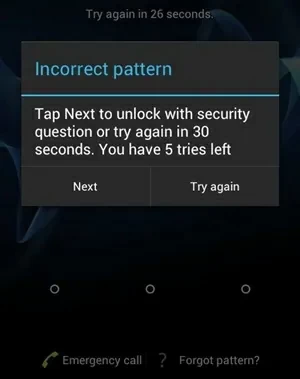 How to Unlock Android Pattern Lock Screen