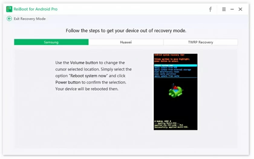 How to use Android system recovery21