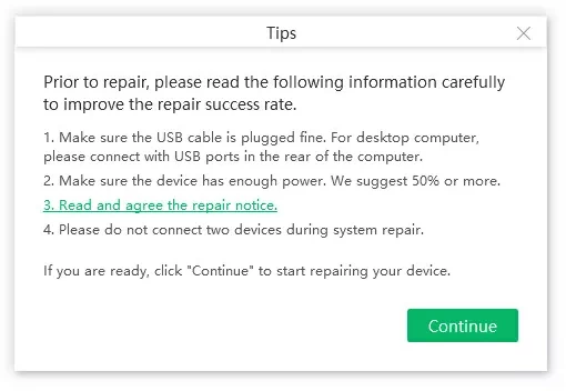How to use Android system recovery5