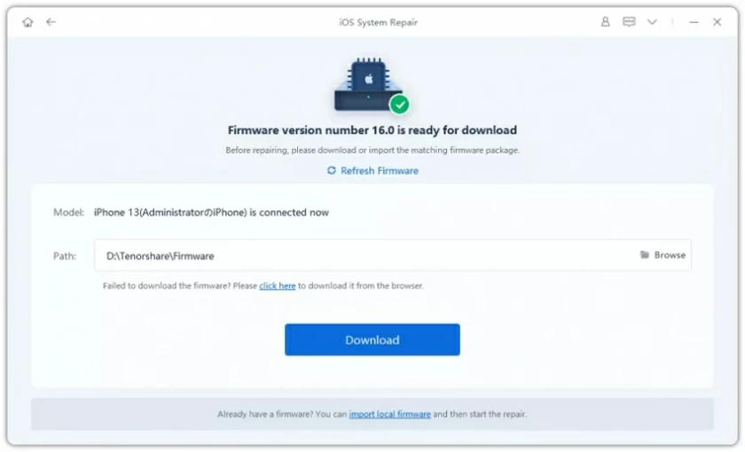 How to use iOS system recovery10