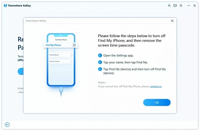 How to use iPhone Screen Unlock(4uKey)17