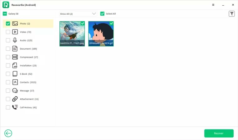 How to Use RecoverGo(Android)8