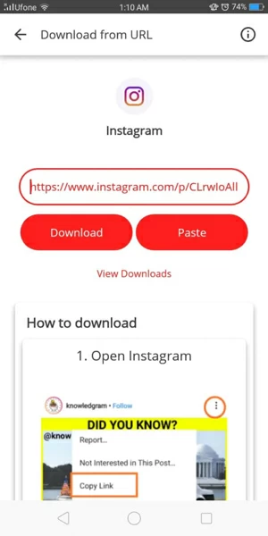 Instagram Reels Downloaders for Android and iPhone5