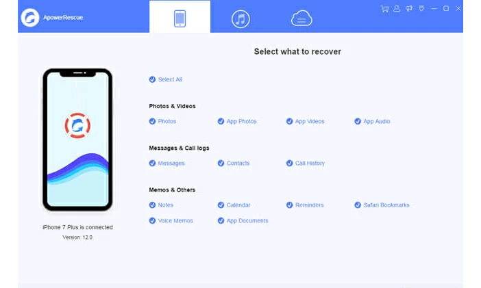 Top 6 Reliable iPhone Data Recovery Softwares5