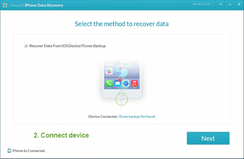 Top 6 Reliable iPhone Data Recovery Softwares6