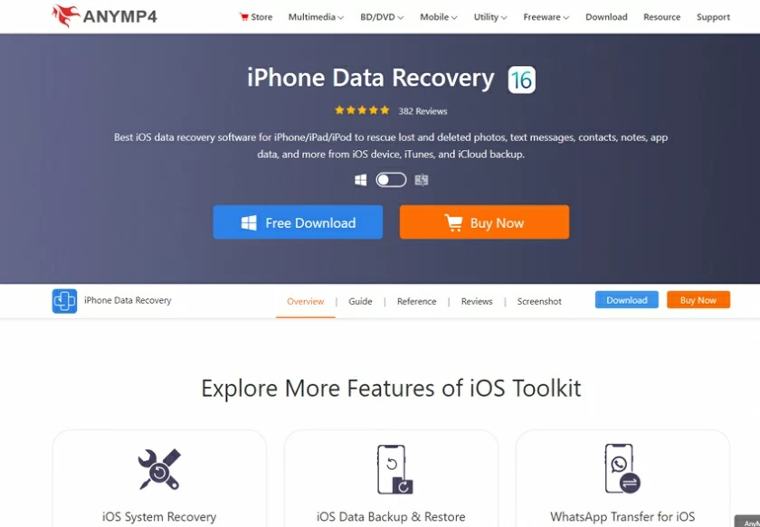 iPhone Data Recovery software3