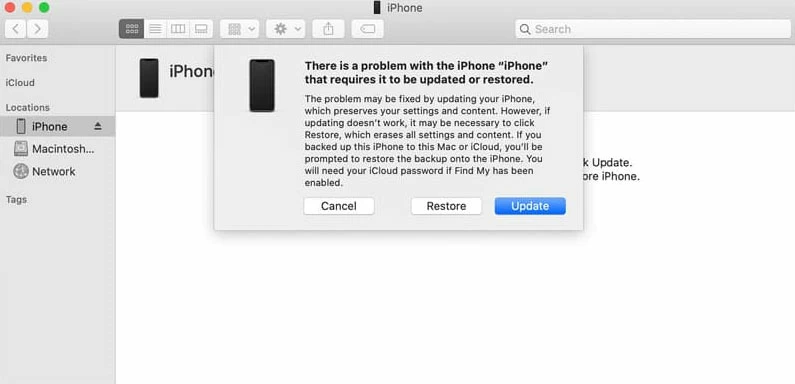 iphone stuck on restore screen7