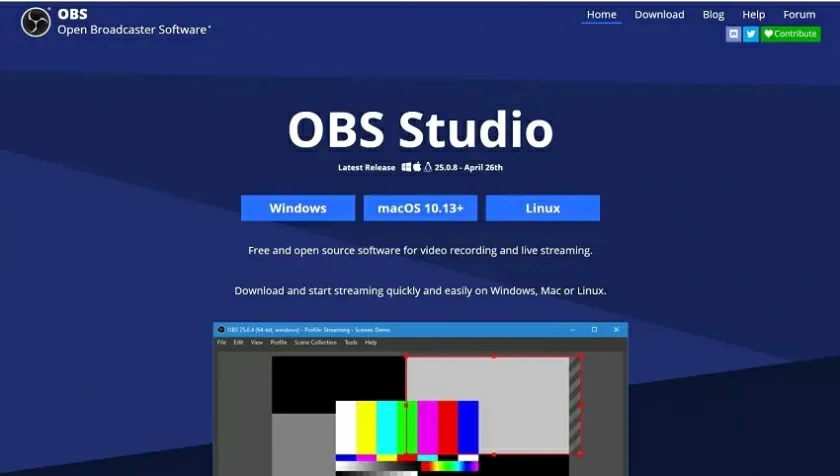 OBS Screen Recorder Download for Windows&Mac&Linux