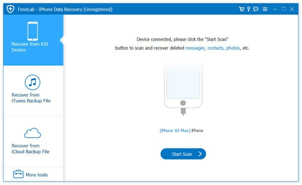 Recover Deleted Messages on Facebook Messenger of iPhone