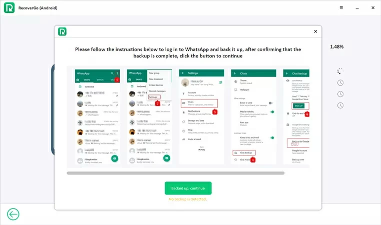 Restore Deleted WhatsApp Messages of One Contact6